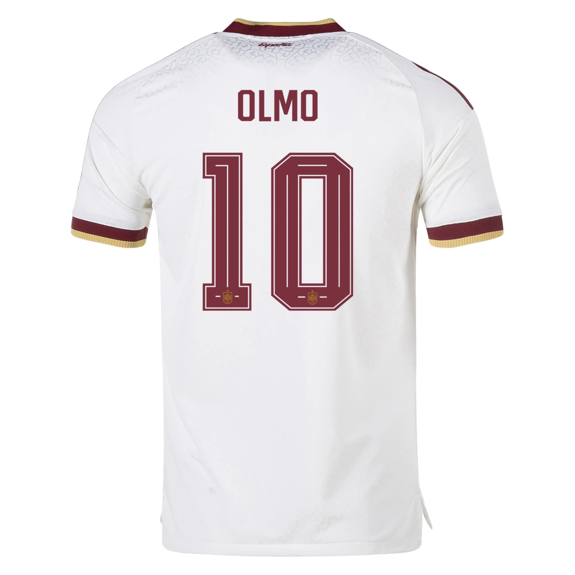 Olmo Spain2627 Authentic Away Jersey..