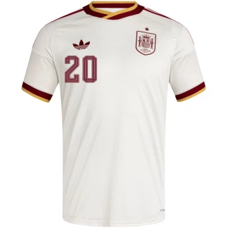 Pedri Spain 26/27 Away Jersey
