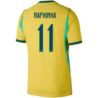 Raphinha Brazil 26/27 Authentic Home Jersey