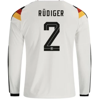 Rüdiger Germany 26/27 Long Sleeve Home Jersey