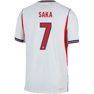 Saka England 26/27 Authentic Home Jersey