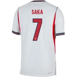 Saka England 26/27 Authentic Home Jersey