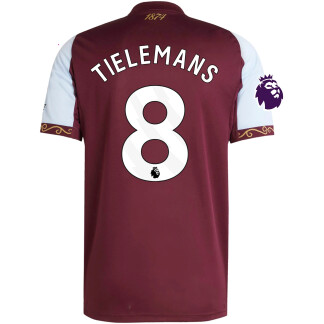 Tielemans Aston Villa 25/26 Home Jersey