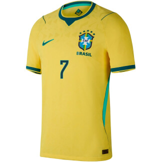 Vini Jr. Brazil 26/27 Authentic Home Jersey