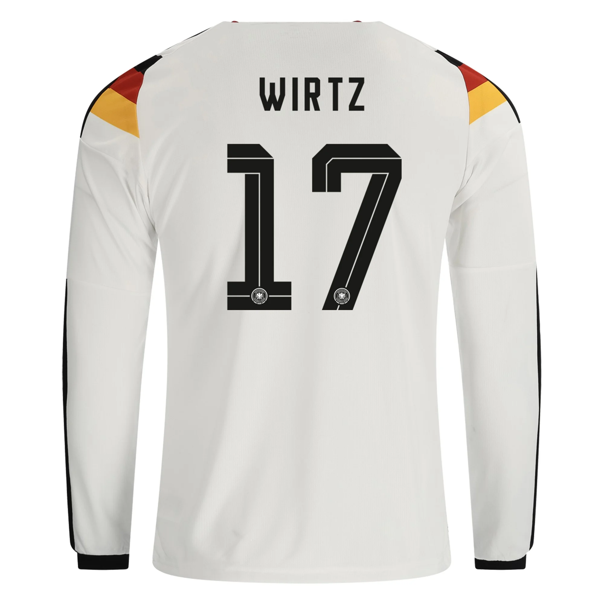 Wirtz Germany 2627 Long Sleeve Home Jersey