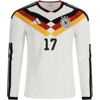 Wirtz Germany 26/27 Long Sleeve Home Jersey