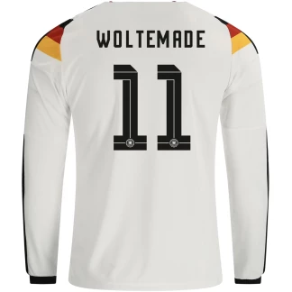 Woltemade Germany 26/27 Long Sleeve Home Jersey