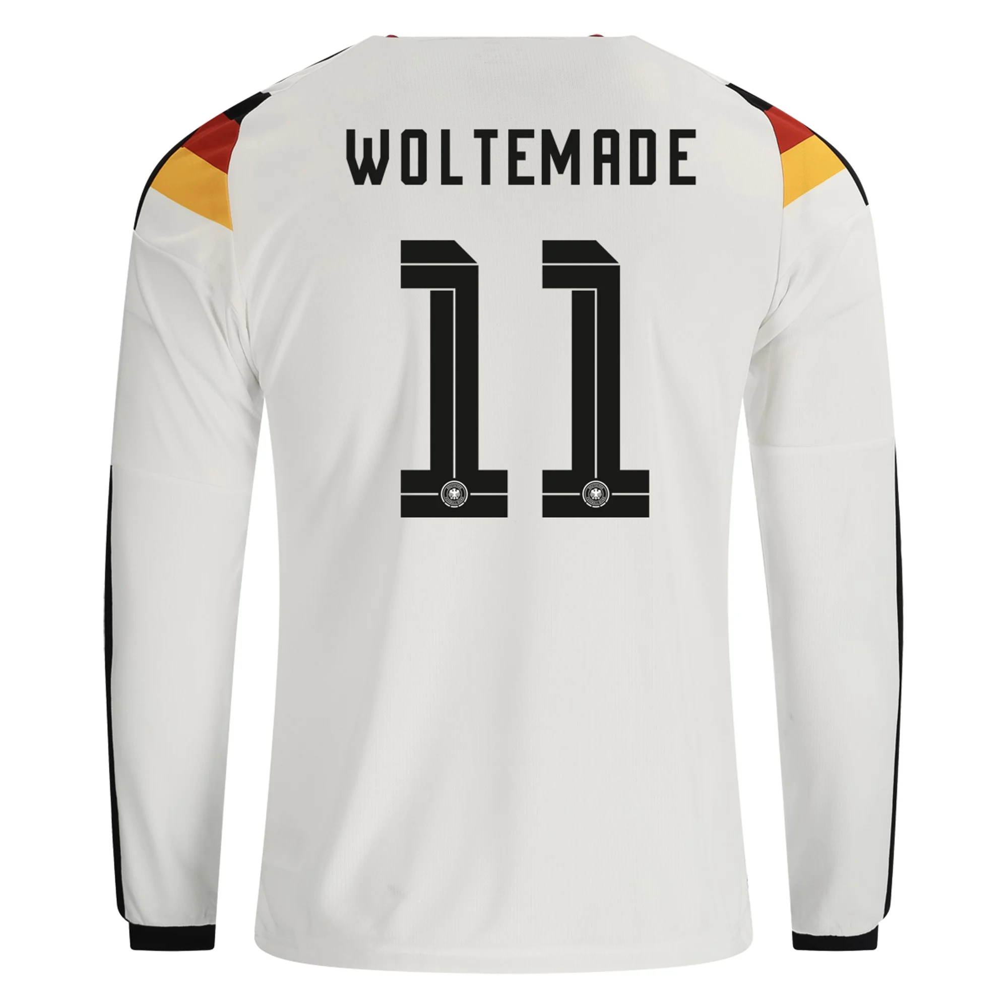 Woltemade Germany 2627 Long Sleeve Home Jersey
