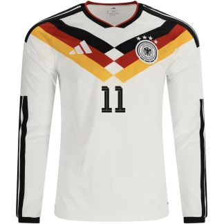 Woltemade Germany 26/27 Long Sleeve Home Jersey