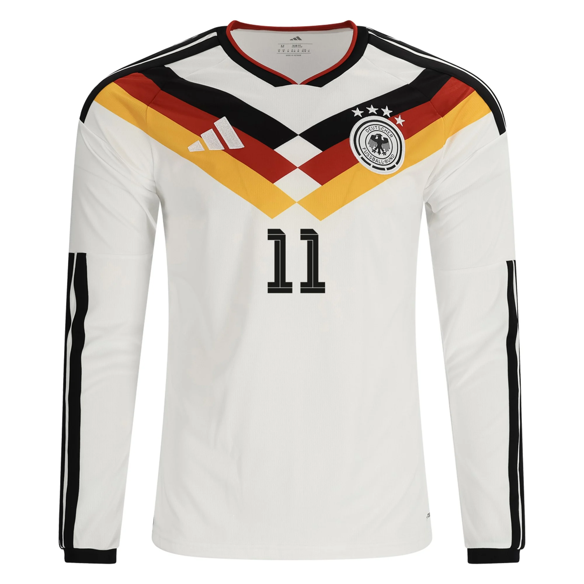 Woltemade Germany 2627 Long Sleeve Home Jersey2
