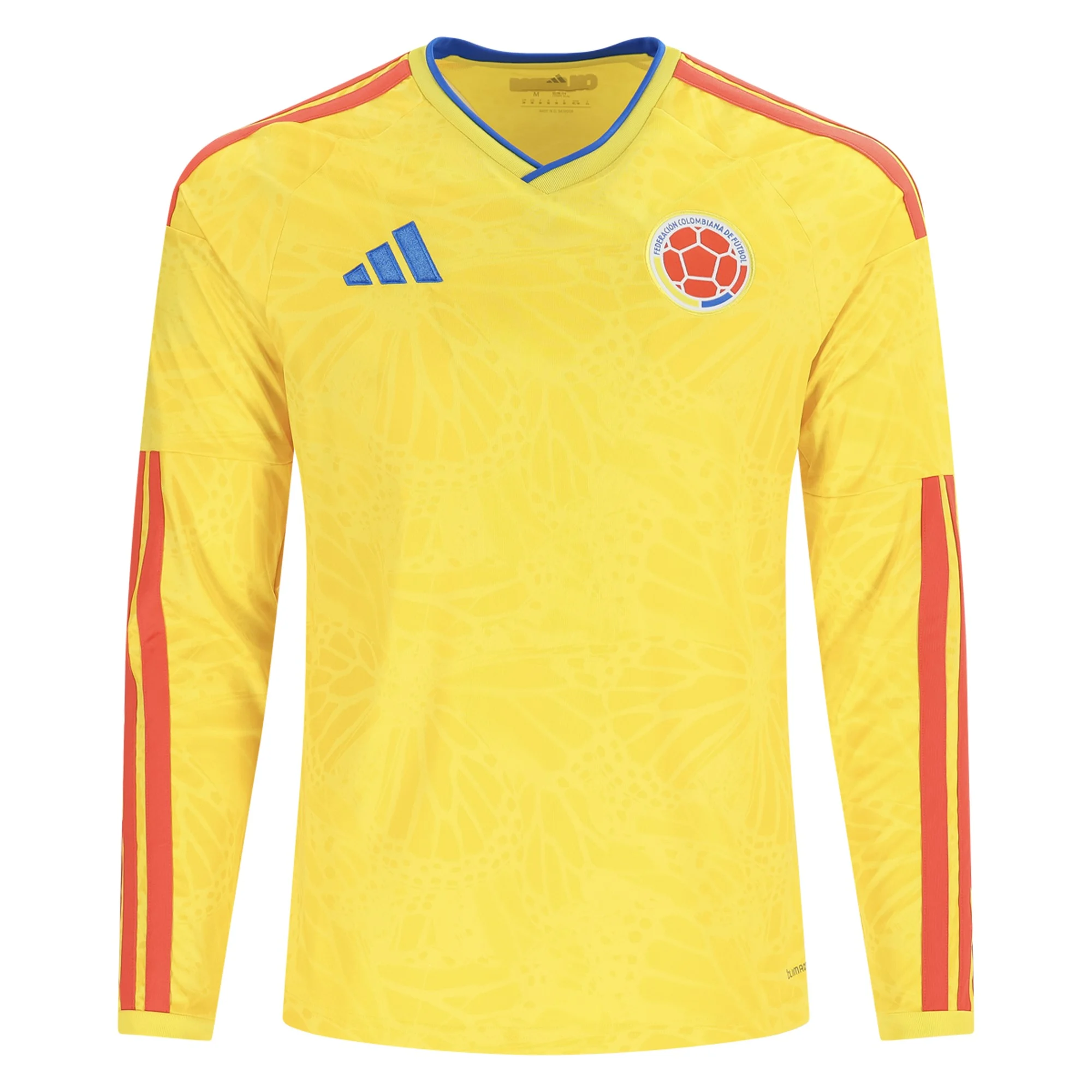 Colombia 2627 Long Sleeve Home Jersey