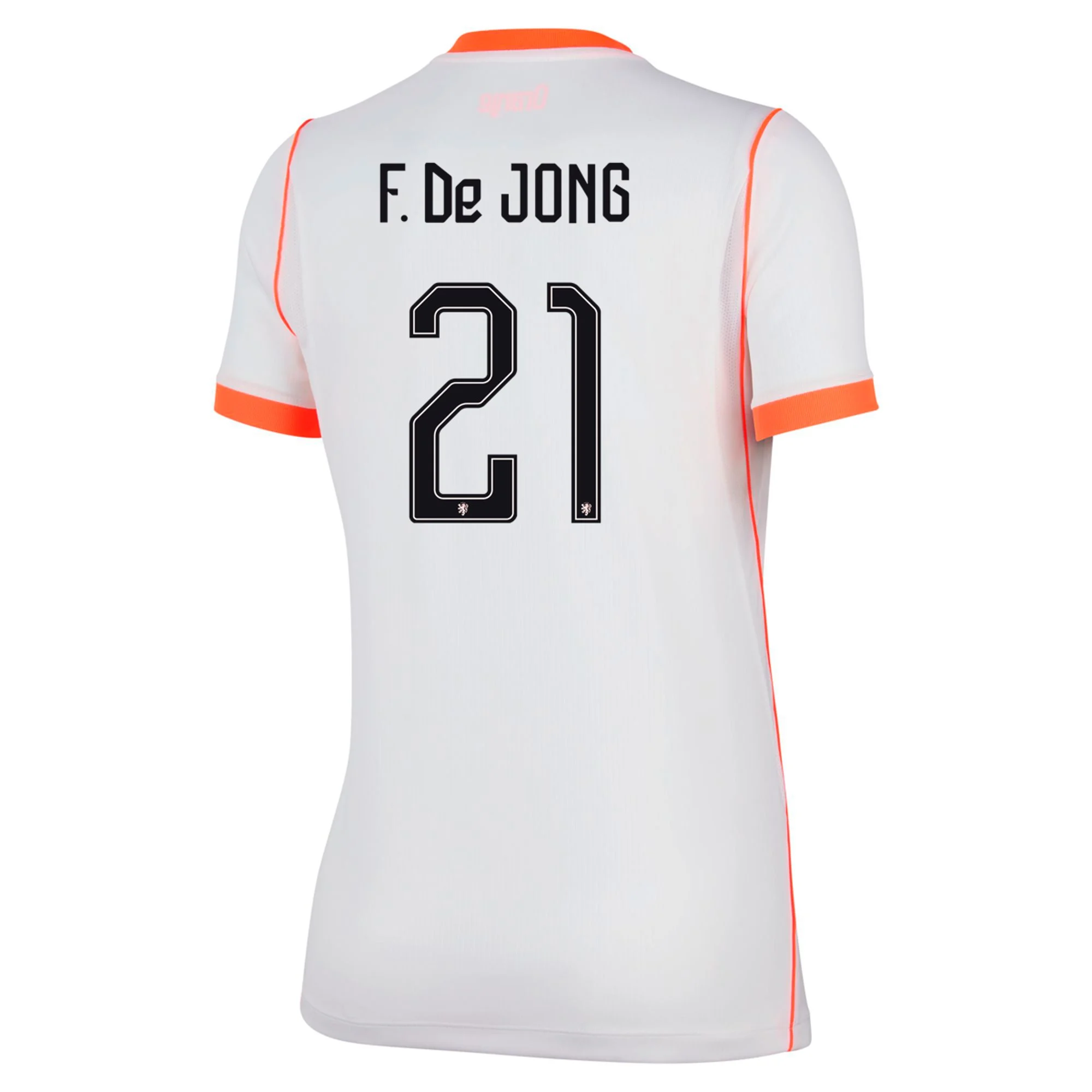 F. De Jong Netherlands 2627 Women’s Away Jersey