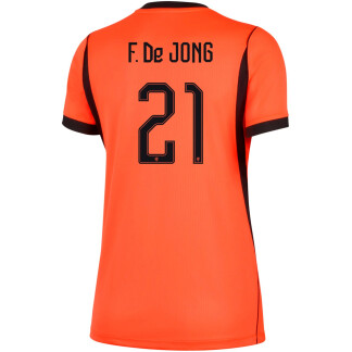 F. De Jong Netherlands 26/27 Women’s Home Jersey