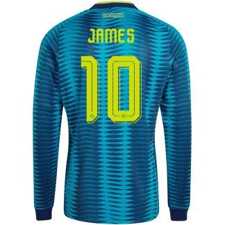 James Colombia 26/27 Long Sleeve Away Jersey