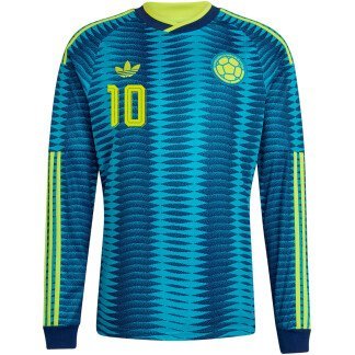 James Colombia 26/27 Long Sleeve Away Jersey
