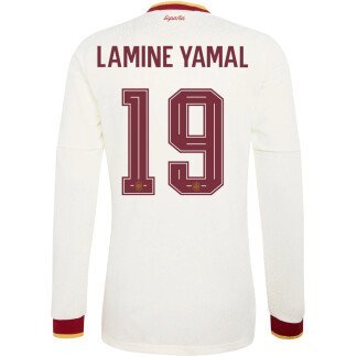 Lamine Yamal Spain 26/27 Authentic Away Long Sleeve Jersey