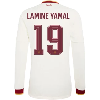 Lamine Yamal Spain 26/27 Authentic Away Long Sleeve Jersey