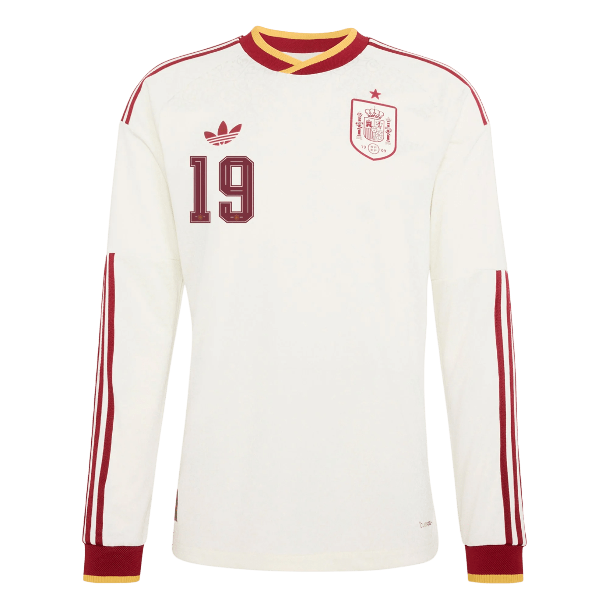 Lamine Yamal Spain 2627 Authentic Away Long Sleeve Jersey2-