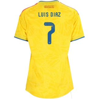 Luis Díaz Colombia 26/27 Women's Home Jersey