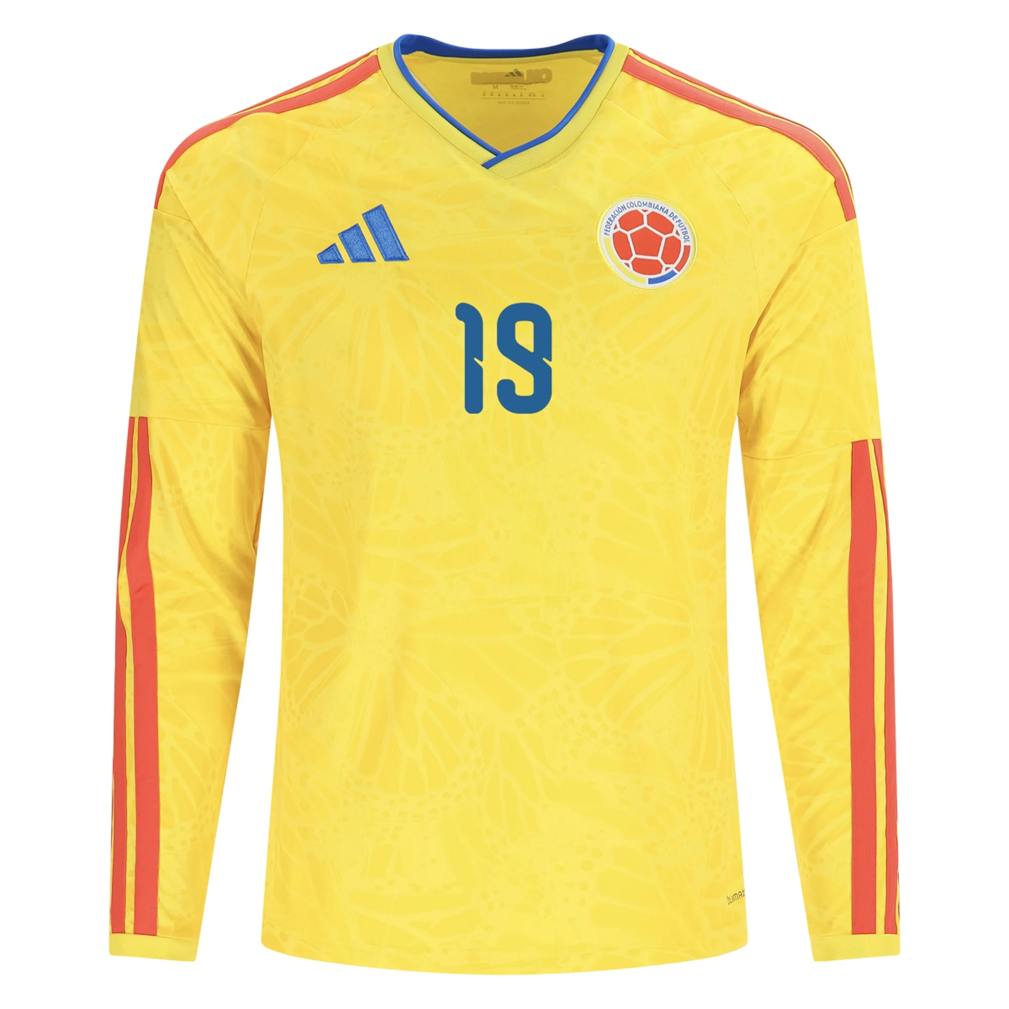 Luis Suárez Colombia 2627 Long Sleeve Home Jersey2