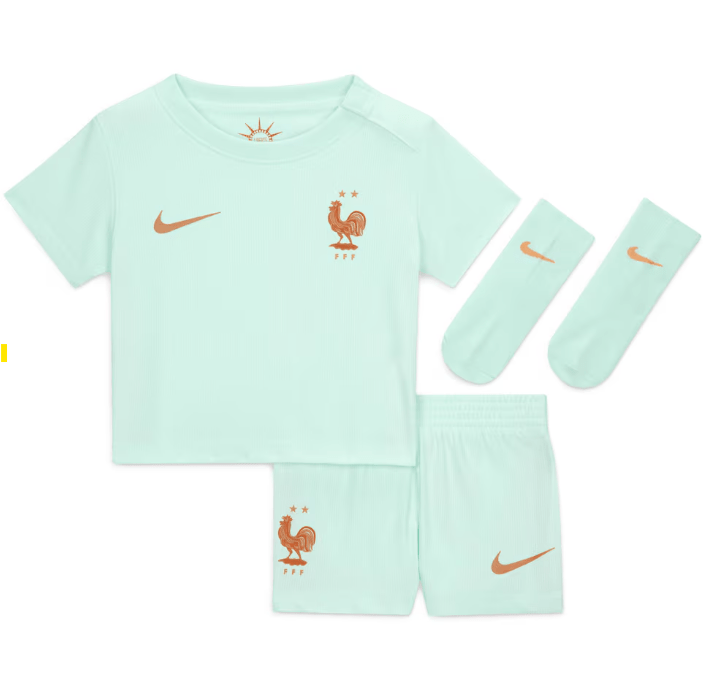 Mbappe France 2627 Away Kids Kit2