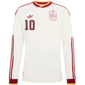 Olmo Spain 26/27 Authentic Away Long Sleeve Jersey