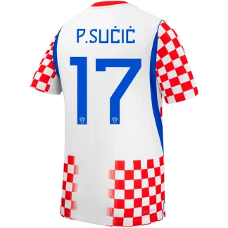 Petar Sucic Croatia 26/27 Authentic Home Jersey