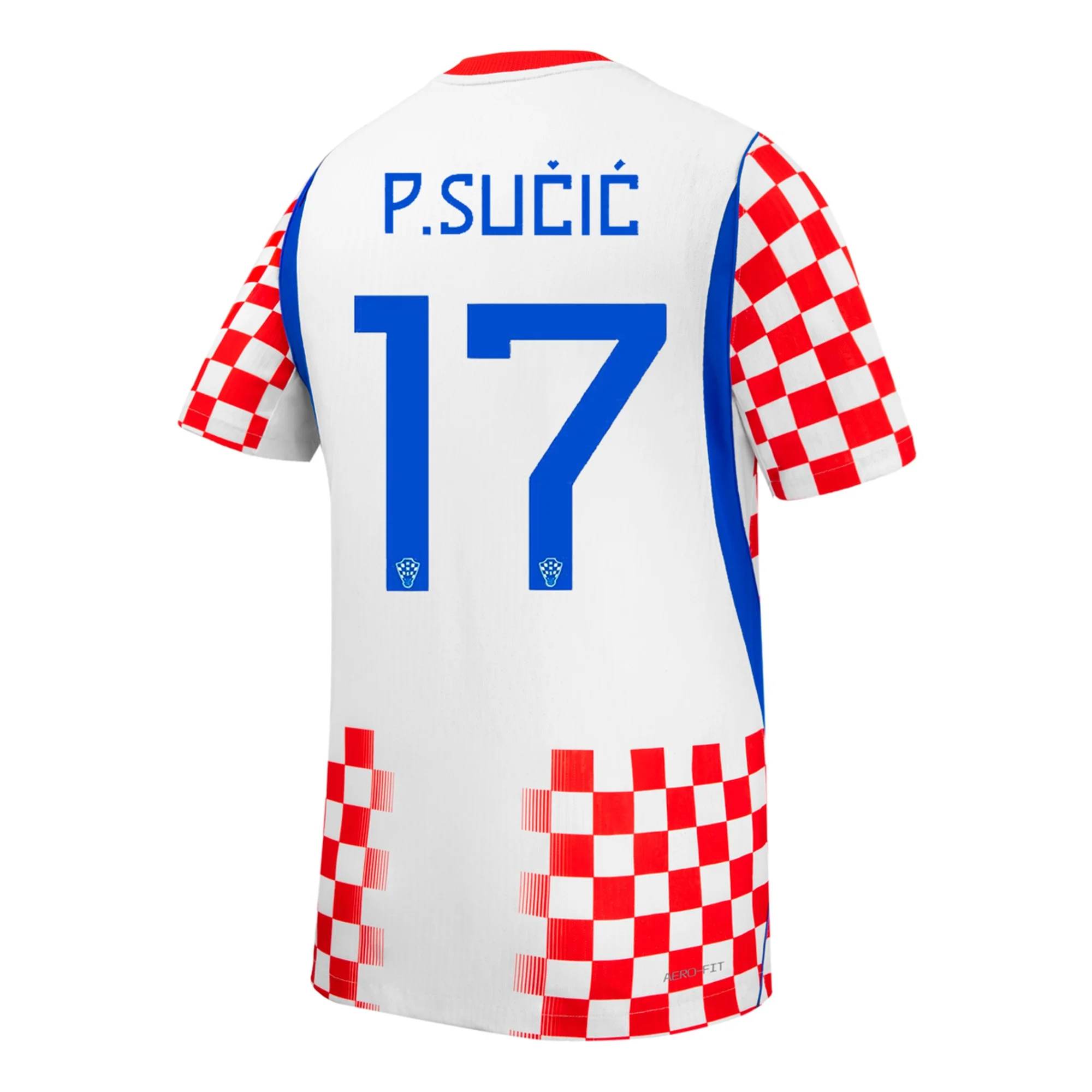 Petar Sucic Croatia 2627 Authentic Home Jersey