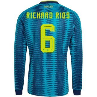 Richard Rios Colombia 26/27 Long Sleeve Away Jersey