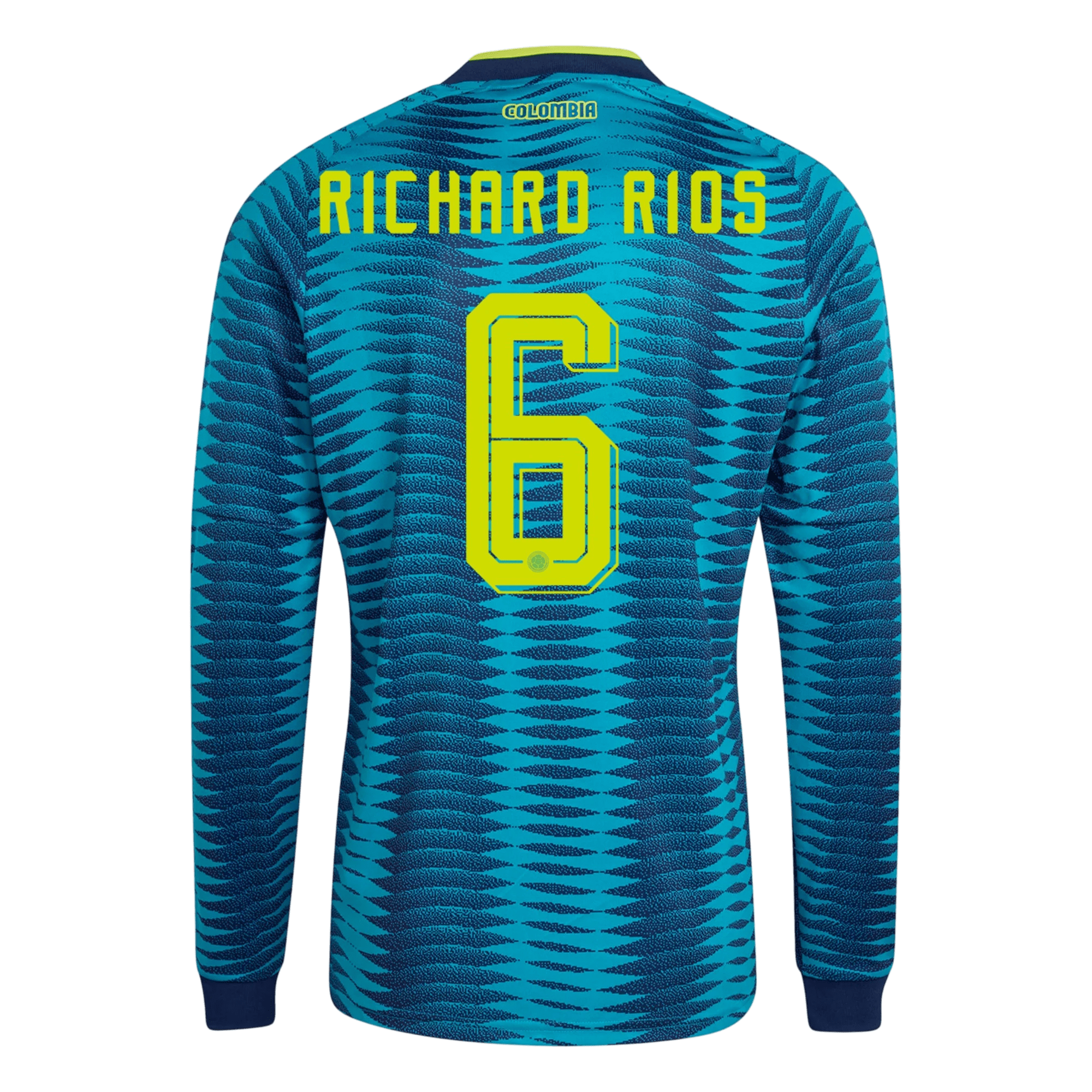Richard Rios Colombia 2627 Long Sleeve Away Jersey