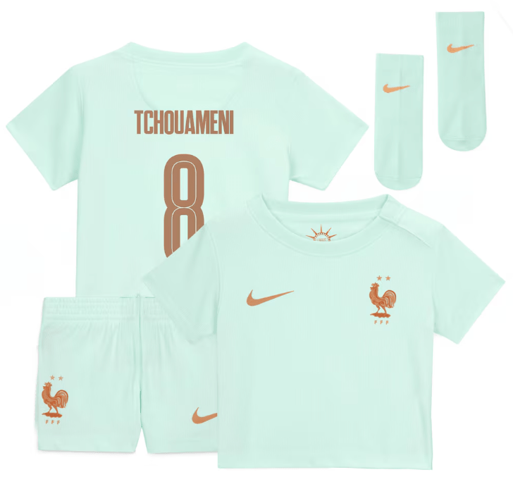 Tchouameni France 2627 Away Kids Kit