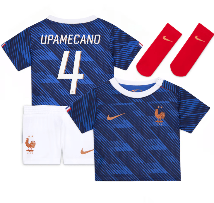 Upamecano France 2627 Home Kids Kit