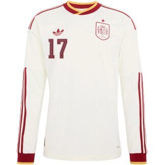 Williams Jr Spain 26/27 Authentic Away Long Sleeve Jersey