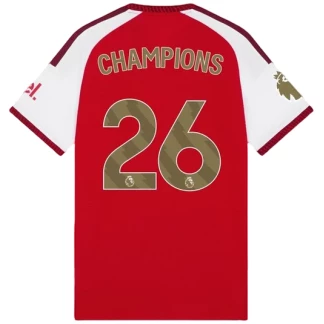 Arsenal 26/27 Premier League Champions Authentic Home Jersey