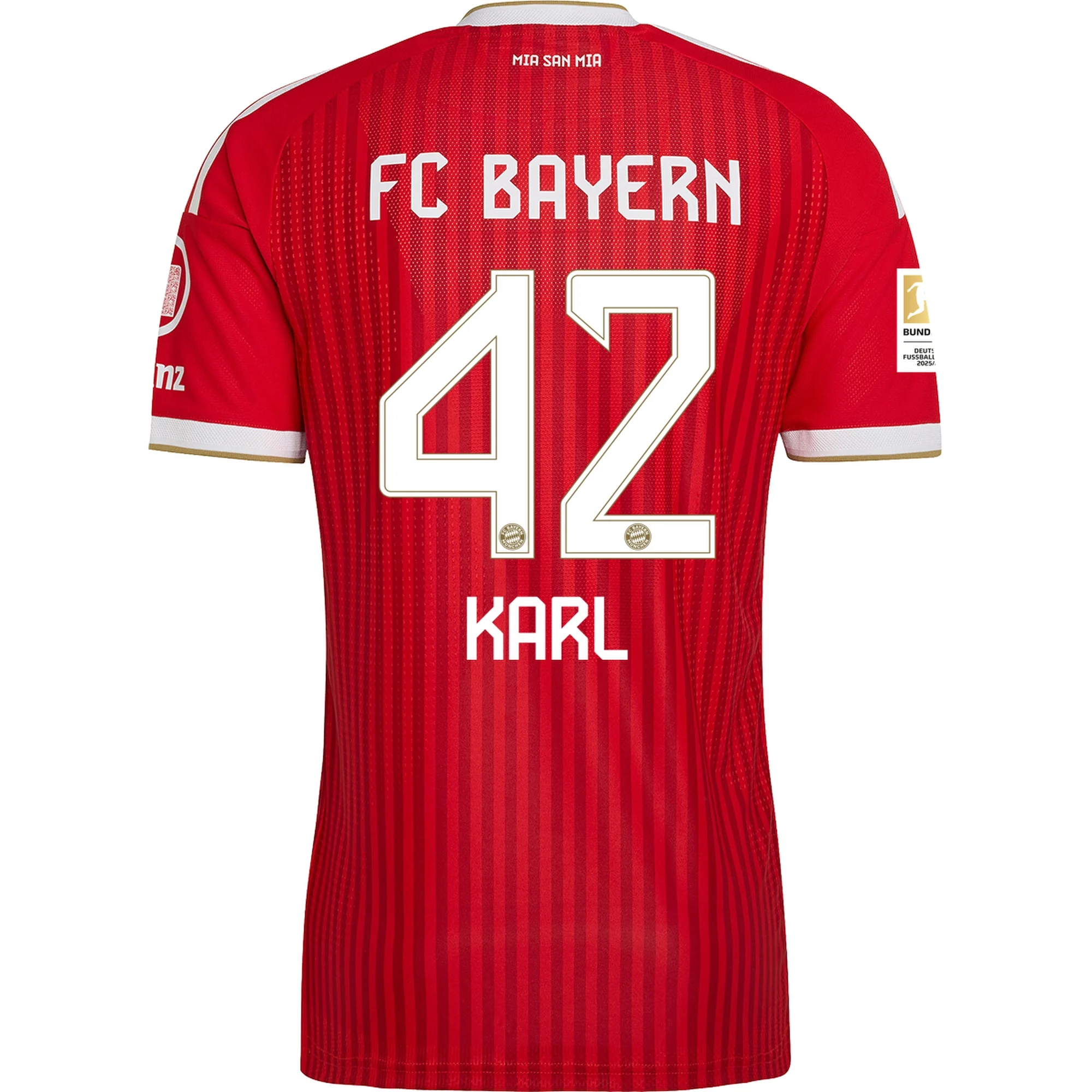 Karl Bayern Munich 26/27 Authentic Home Jersey - SoccerArmor -