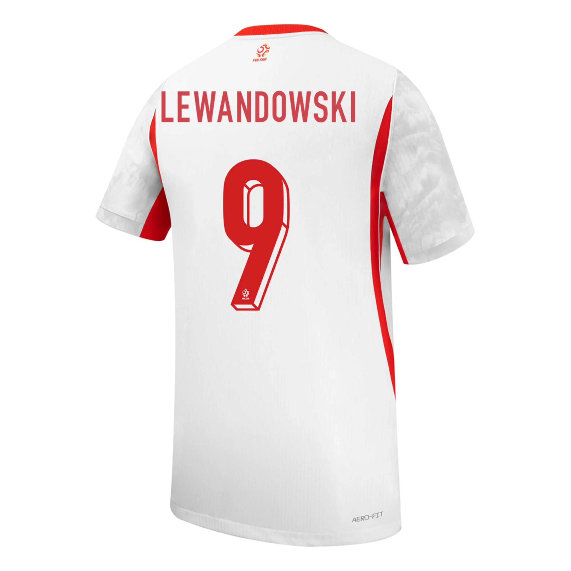 Lewandowski Poland 2627 Authentic Home Jersey