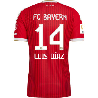 Luis Diaz Bayern Munich 26/27 Authentic Home Jersey