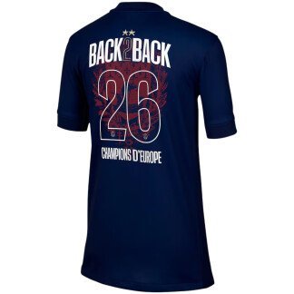 PSG 25/26 Champions of Europe Home Jersey