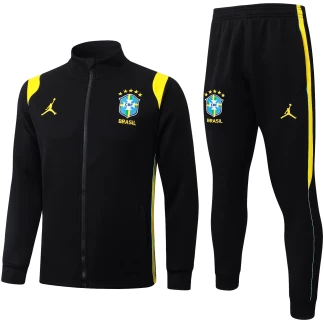 Brazil 26/27 Black Tracksuit (Kids Sizing)