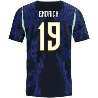 Endrick Brazil 26/27 Authentic Away Jersey