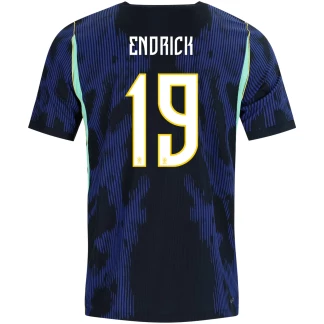 Endrick Brazil 26/27 Authentic Away Jersey
