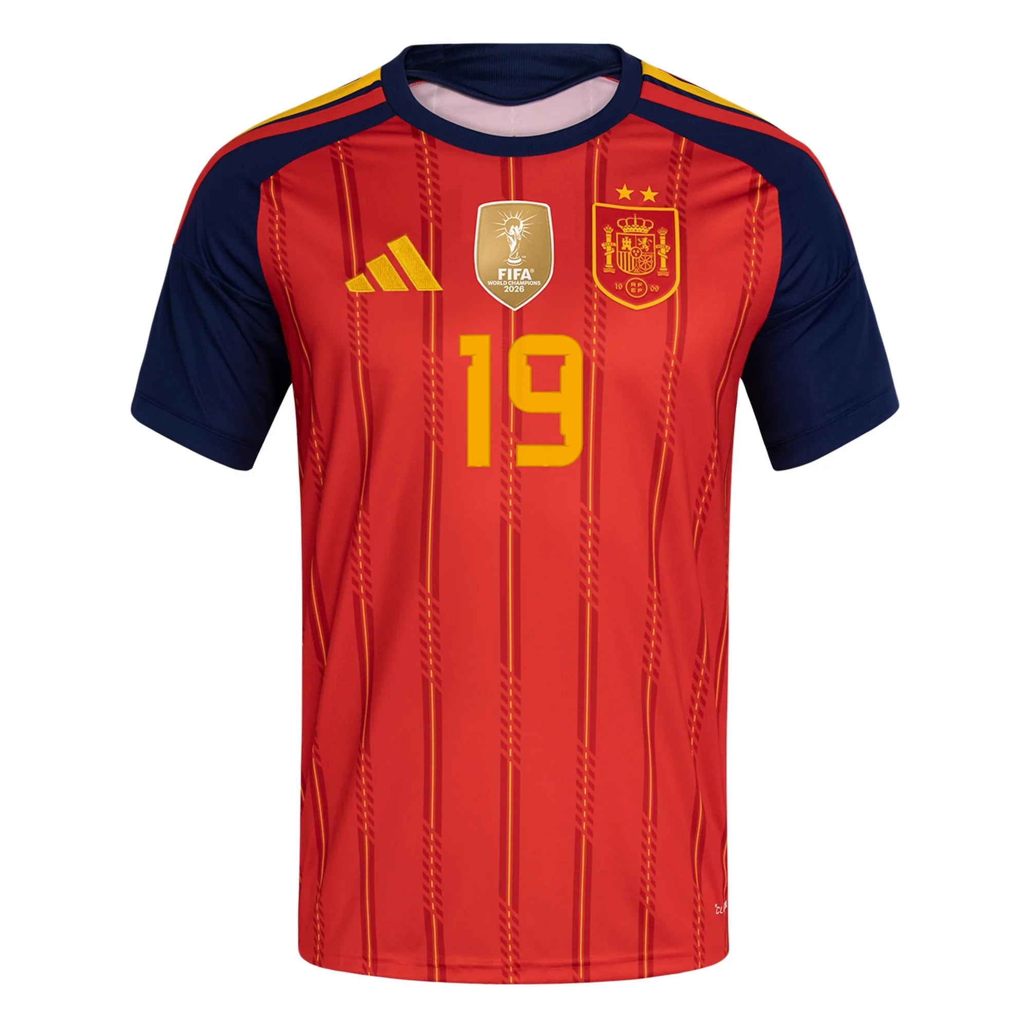 Lamine Yamal Spain 2-Star 2026 Home Jersey2