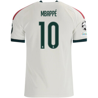 Mbappé Real Madrid UCL 26/27 Home Jersey