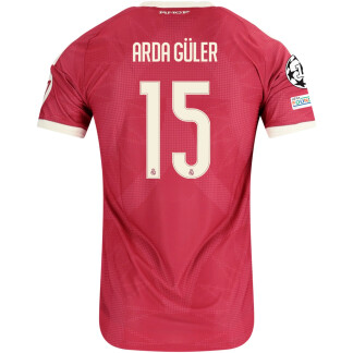 Arda Güler Real Madrid 26/27 Authentic UCL Third Jersey