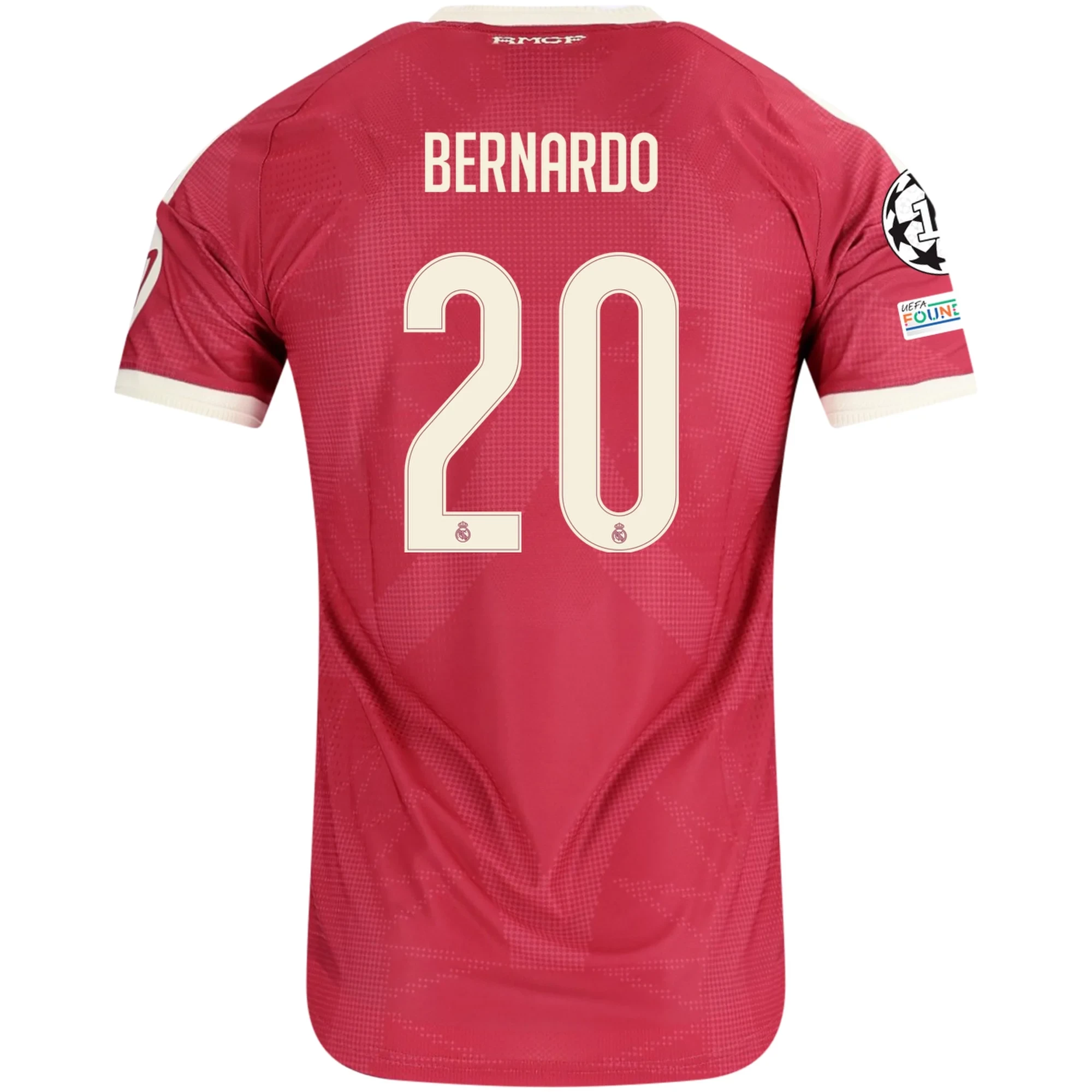 Bernardo Real Madrid 2627 Authentic UCL Third Jersey
