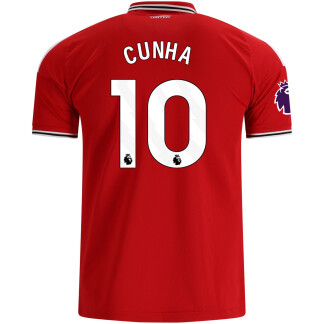 Cunha Manchester United 26/27 Home Jersey