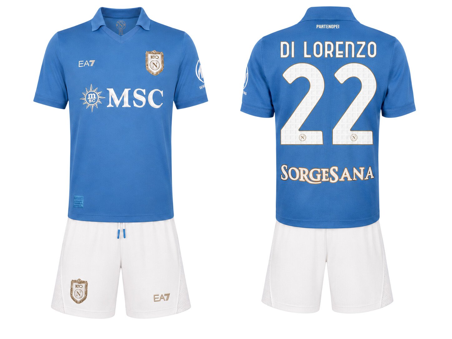 Di Lorenzo SSC Napoli 2627 Home Kids Kit-