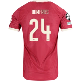 Dumfries Real Madrid 26/27 Authentic UCL Third Jersey