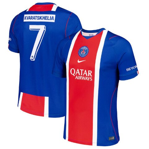 Kvaratskhelia PSG 2627 Home Jersey (Cup printing)