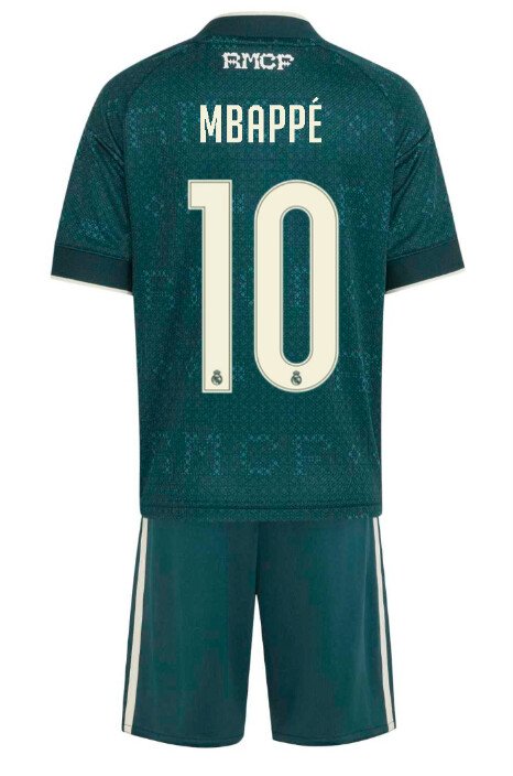 Mbappé Real Madrid 2627 Away Kids Kit